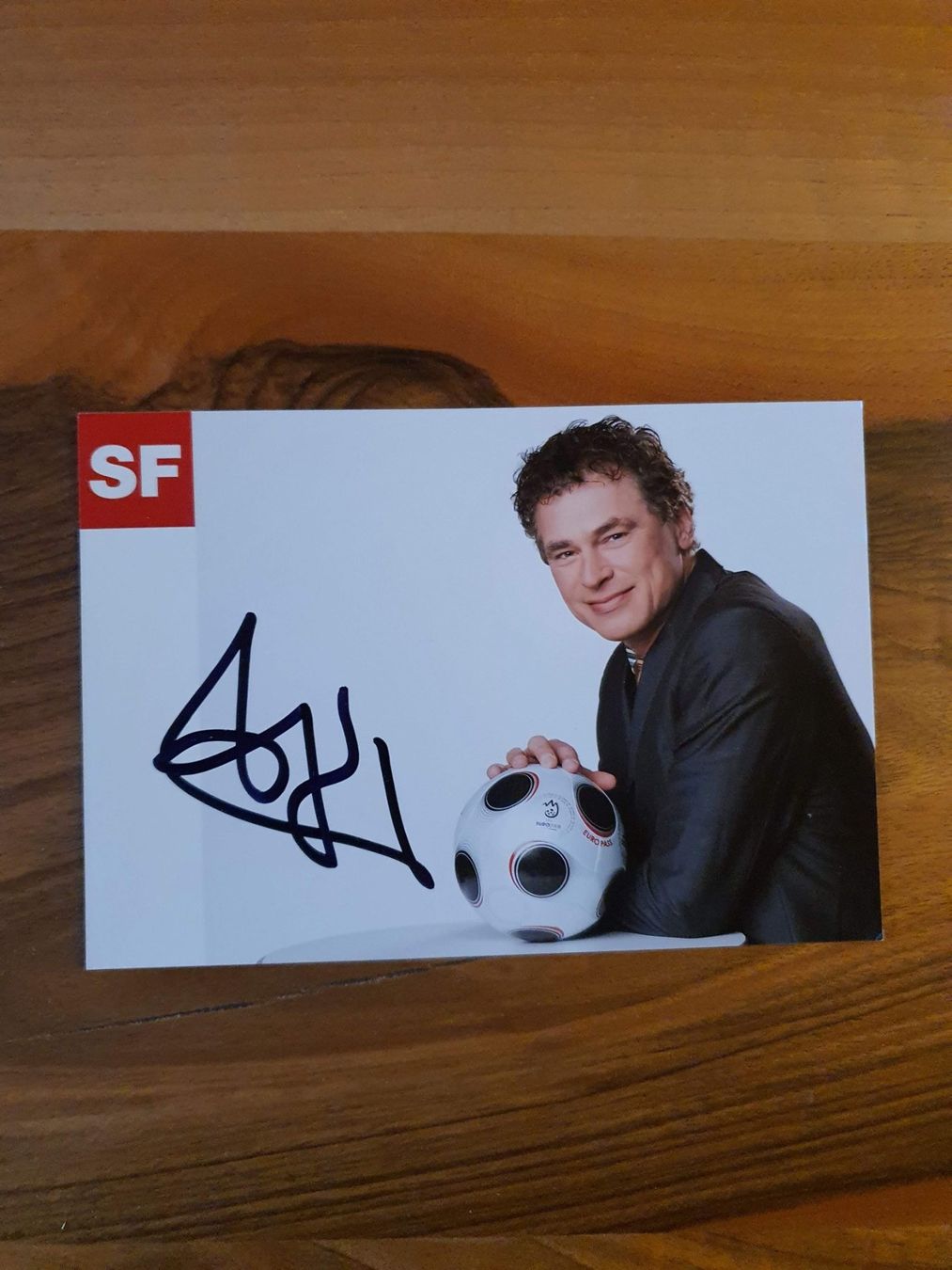 Autogramme: Toni Polster, handsigniert – Gebraucht aus Buchs ZH von
