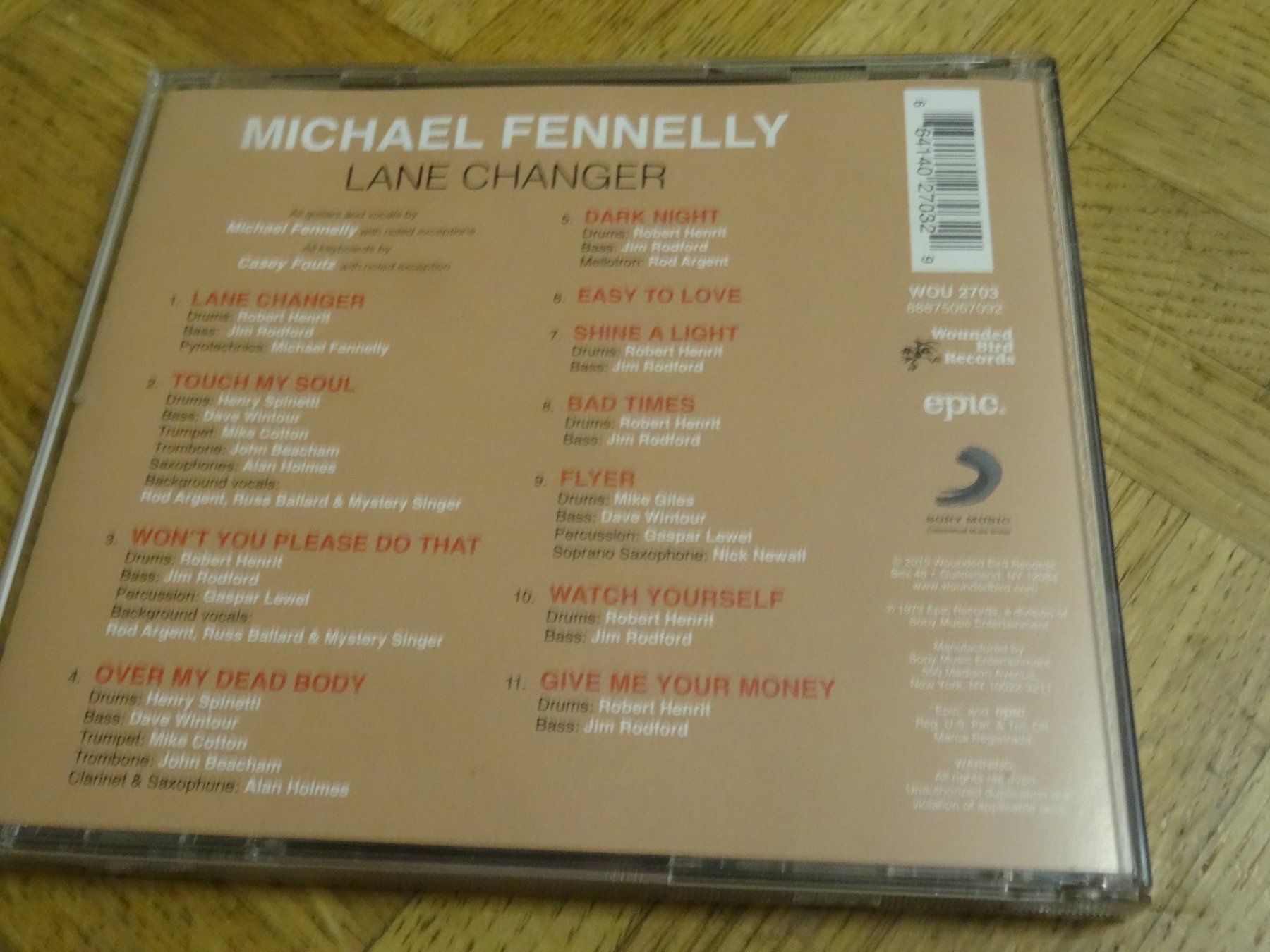 CD: Michael Fennelly - Lane Changer CD – Usato da Olten venduto da Disc-Ausverkauf 2