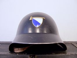alter Feuerwehrhelm Kanton Zürich 1940-1960
