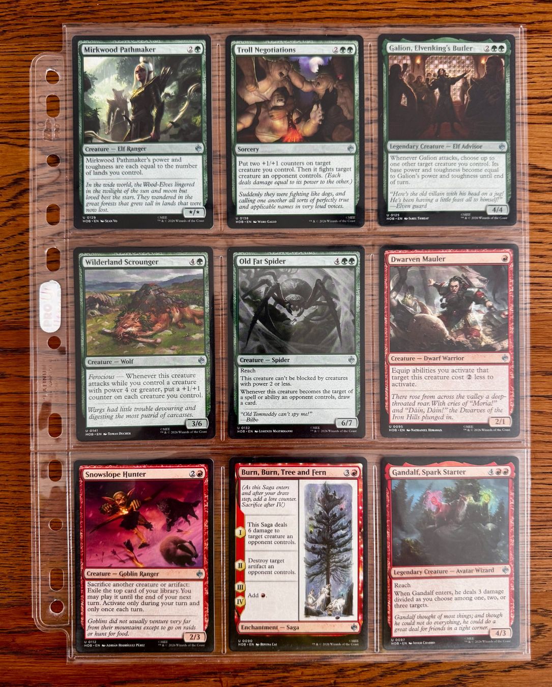 Magic The Gathering Sammelbilder & Trading cards: The Hobbit Uncommons 38stk. – Neu (gemäss Beschreibung) aus Rechthalten von hosme_be 1