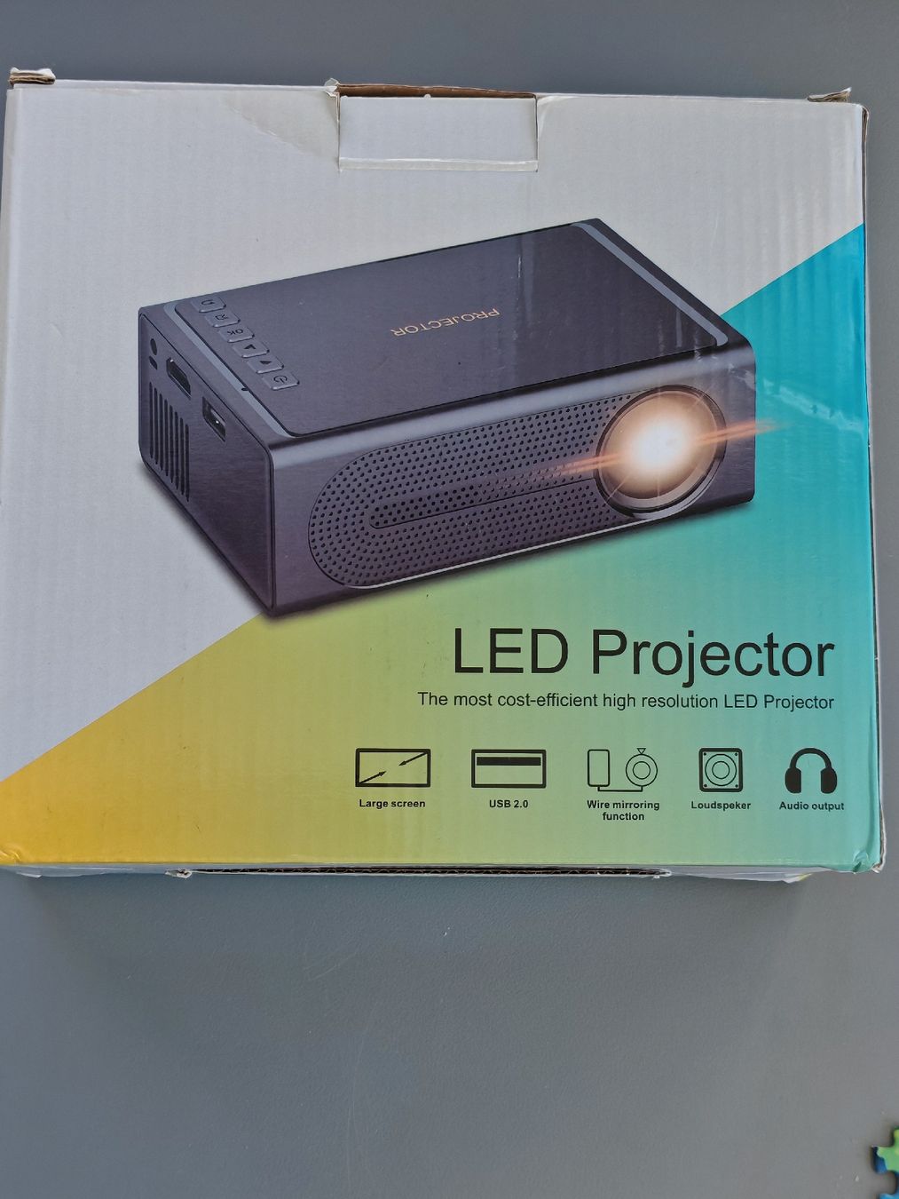 Proiettori: Mini LED Projektor, Top Zustand – Nuovo (secondo la descrizione) da Davos Dorf venduto da bertuuu