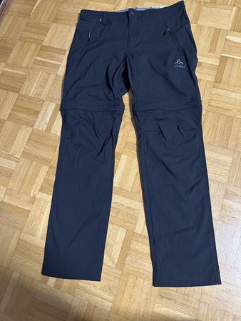 Odlo Wedgemount Zip-off, Herr Trekkinghose, schwartz, L/52