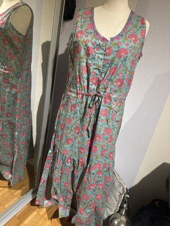 Sommerkleid Boho Baumwolle Gr. 36