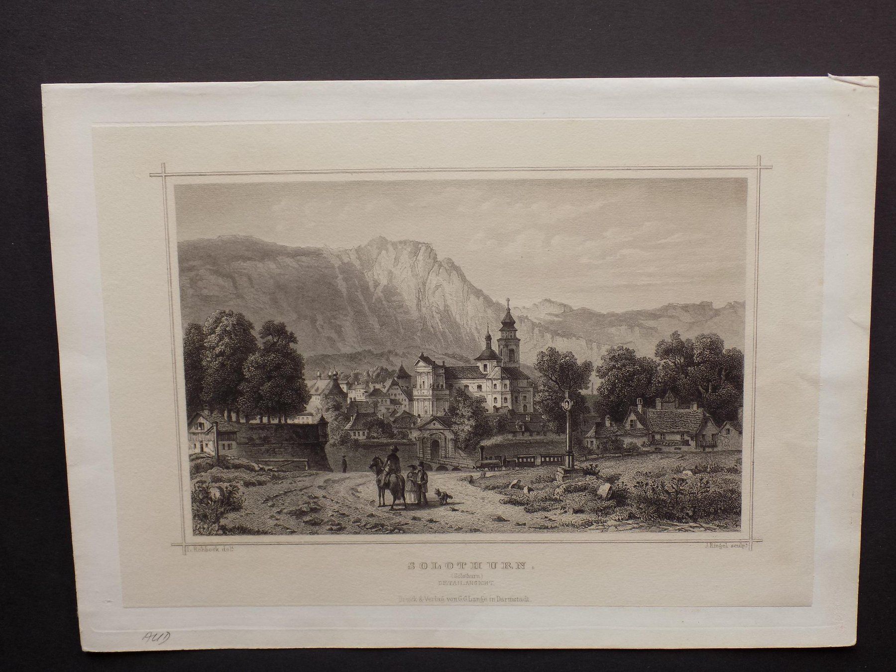 Gravures: Solothurn Stahlstich – D'occasion à Risch par Rischli15