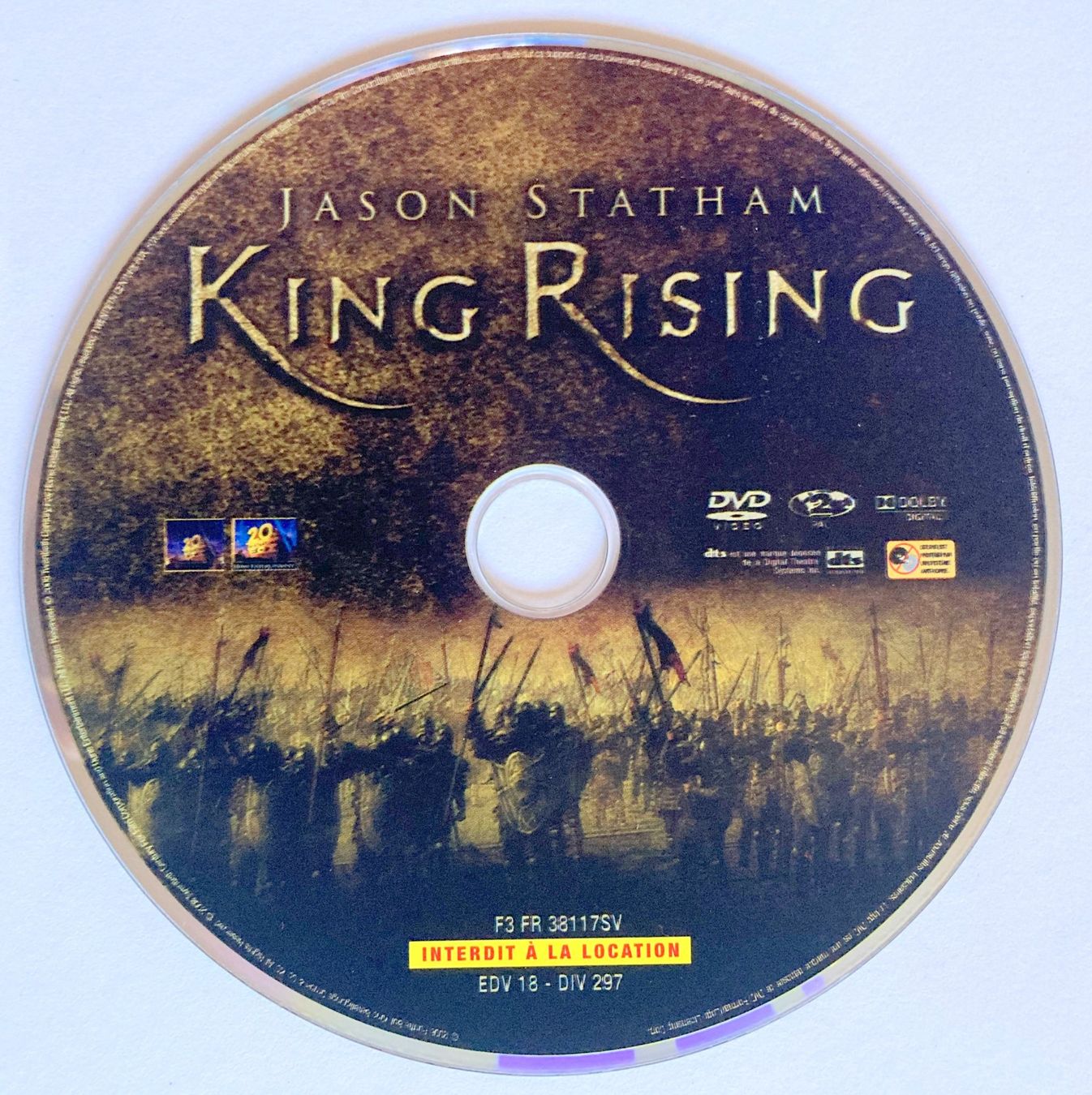 KING RISING - JASON STATHAM (1 DVD) (D'occasion) à Bottens pour CHF 3 ...