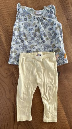 Steiff Mädchen Sommer Set Gr. 74 🌼🌻 Top & Leggins