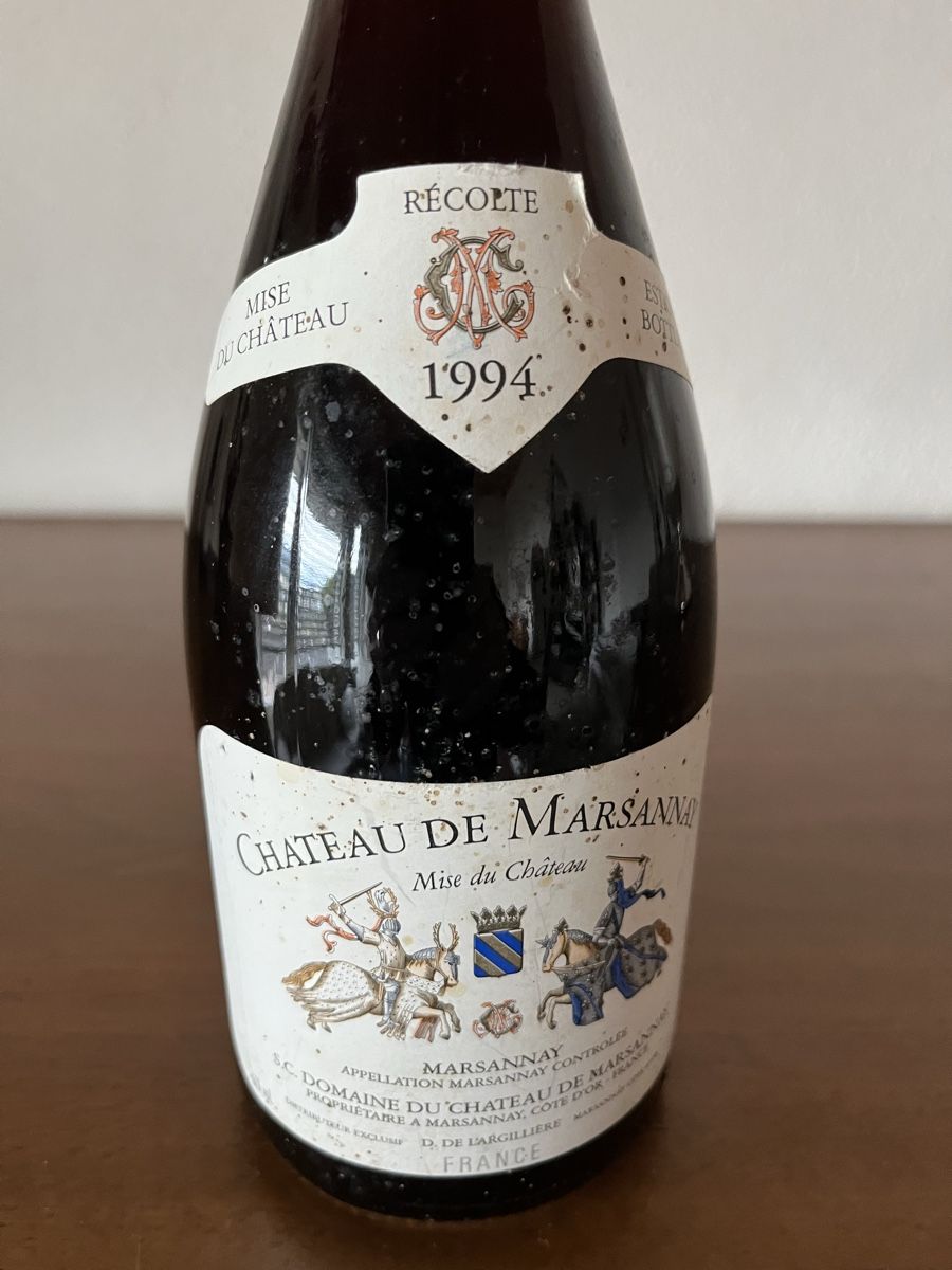 Vino: 1 FL. CHATEAU DE MARSANNAY 1994 – Usato da Kriens venduto da Helveticus38 1