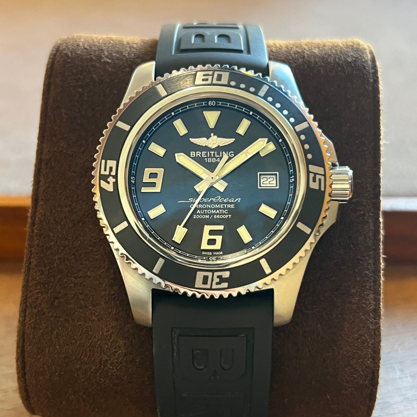 Breitling Orologi: FLASH SALE Breitling Superocean 44 Full Set A1739102/BA77 – Usato da Carouge GE venduto da Watchaser