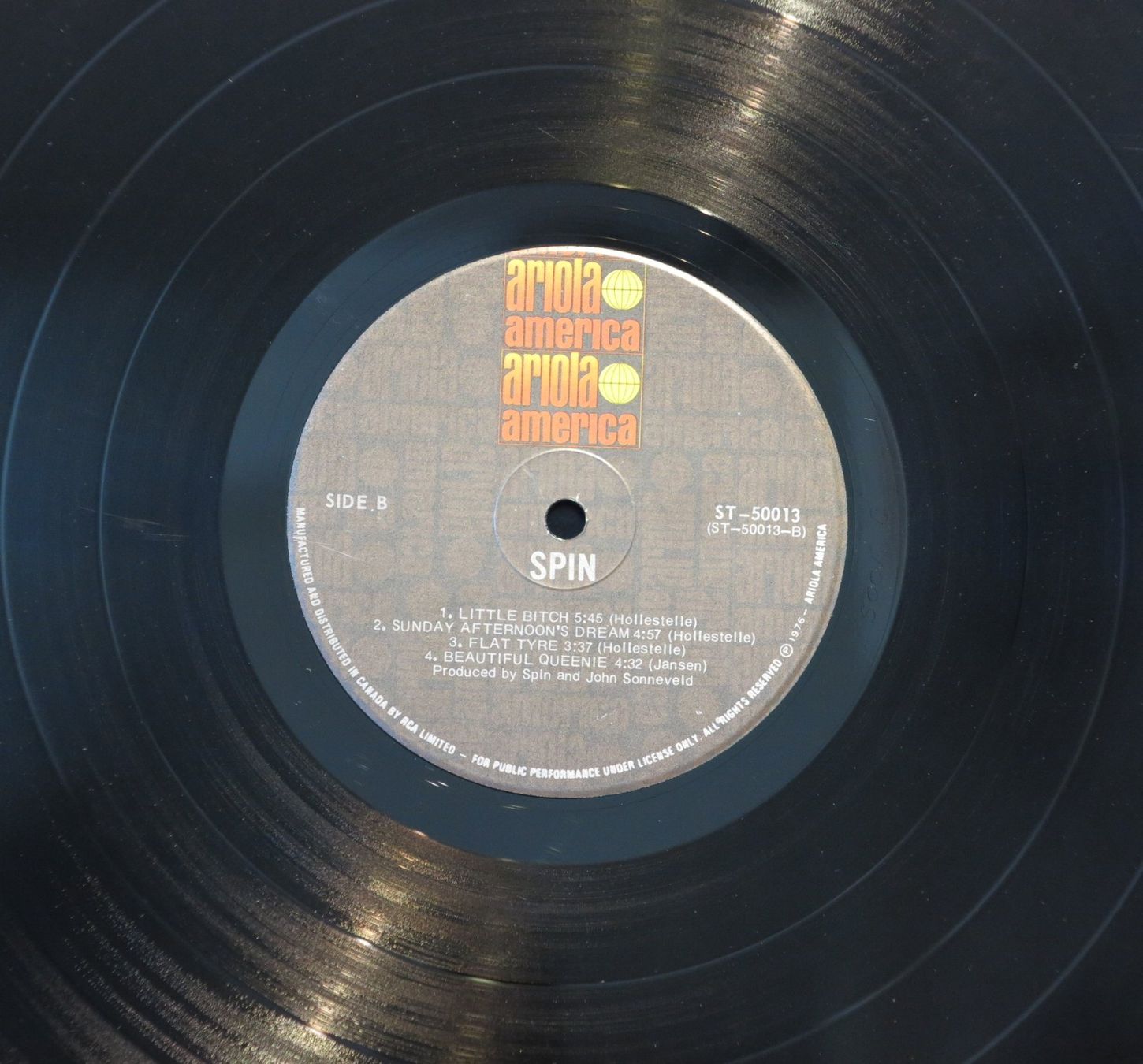 Schallplatten: Spin - Spin / LP – Gebraucht aus Zürich von Naim60 3