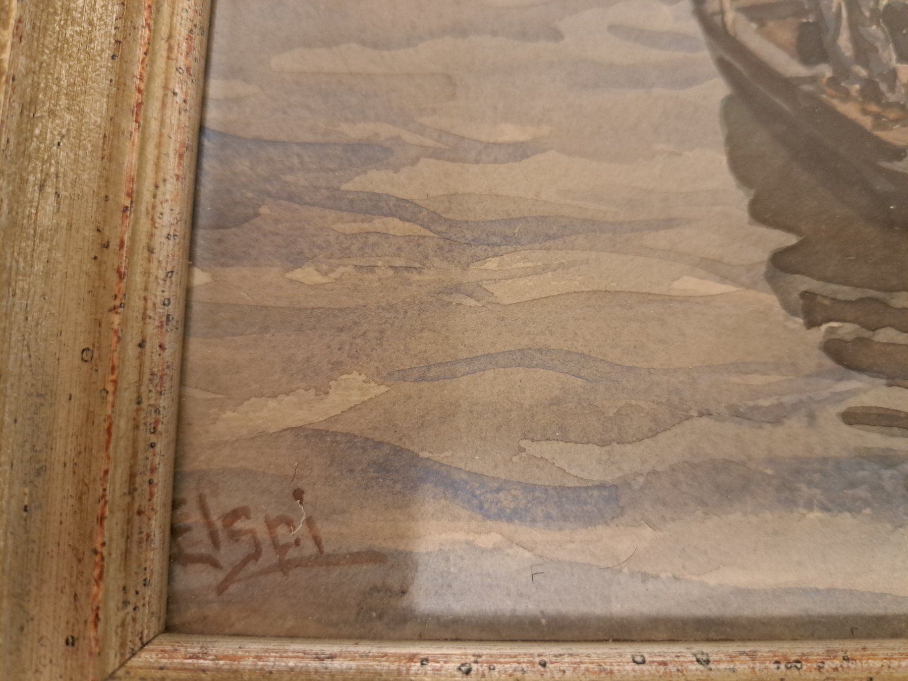 Dipinti: Altes Bild Oelbild signiert – Usato da Belp venduto da deal-now 1