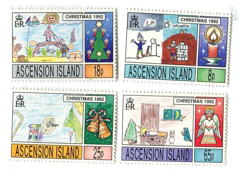Tutti i francobolli: Briefmarken "Weihnachten". Ascension – Nuovo e nell'imballaggio originale da Basel venduto da Butsch5