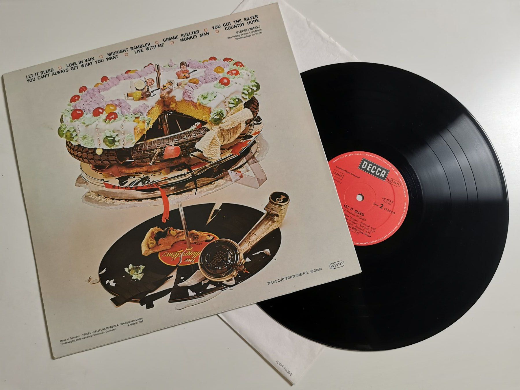 Dischi in vinile: Rolling Stones - Let it Bleed – Usato da Grafenried venduto da Jukebox70 1