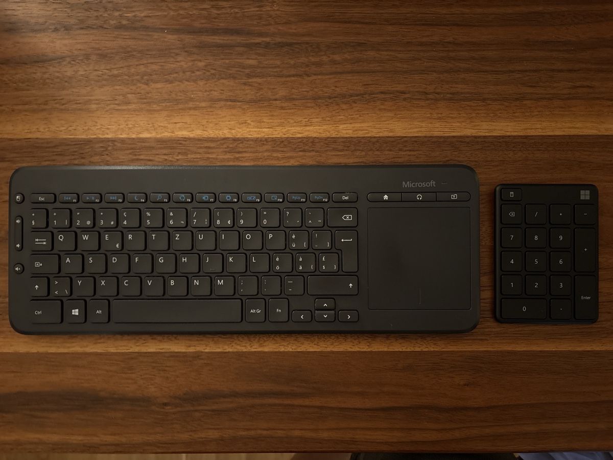 Microsoft Tastaturen: Microsoft Tastatur und Nummernblock – Gebraucht aus Zürich von ZuriiiCity