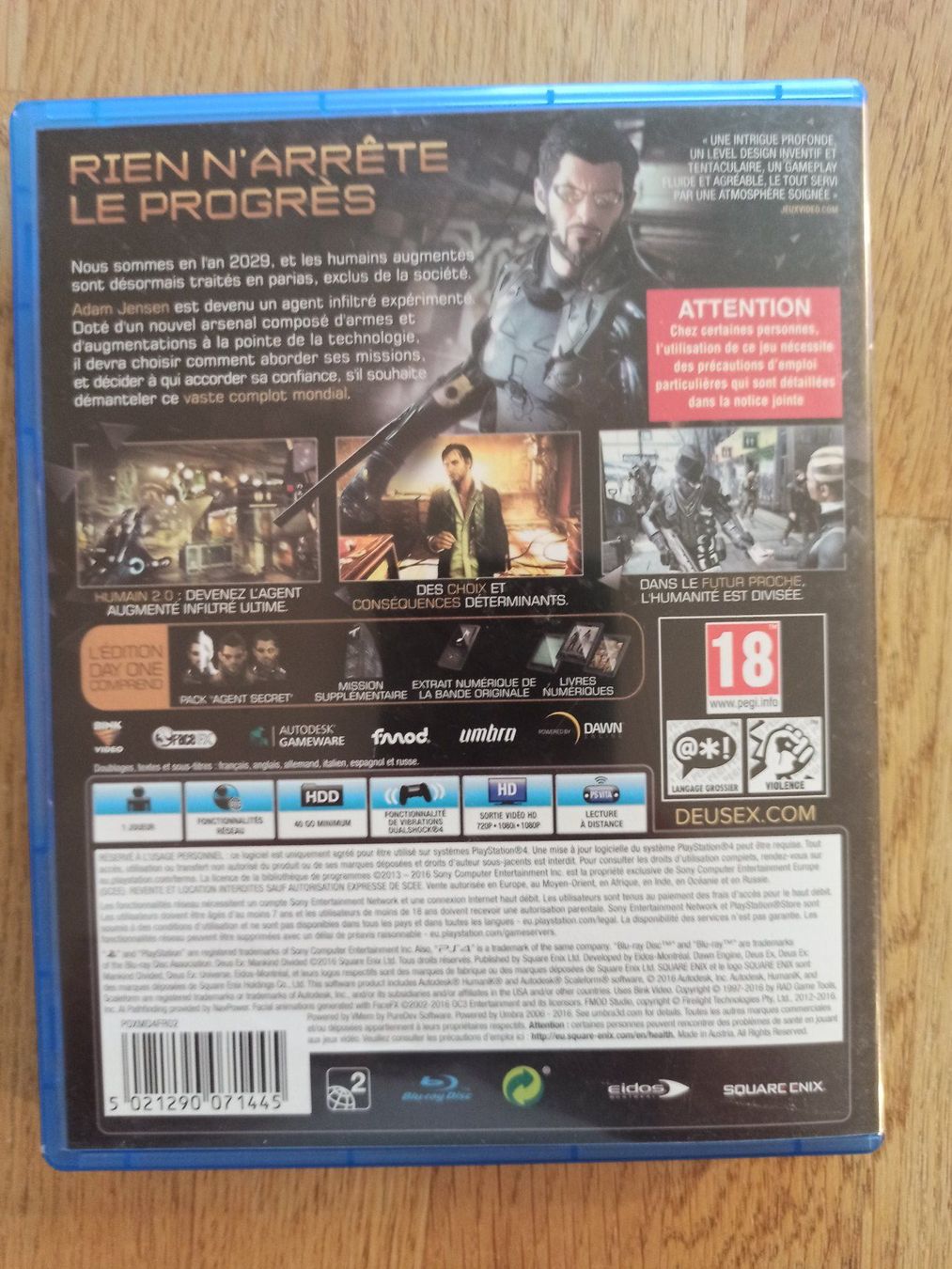 Giochi: Deus Ex PS4 / PS5 – Usato da Oberweningen venduto da mar_87mx 1