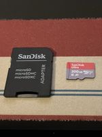 Carte MicroSD SanDisk Ultra 200GB avec adaptateur