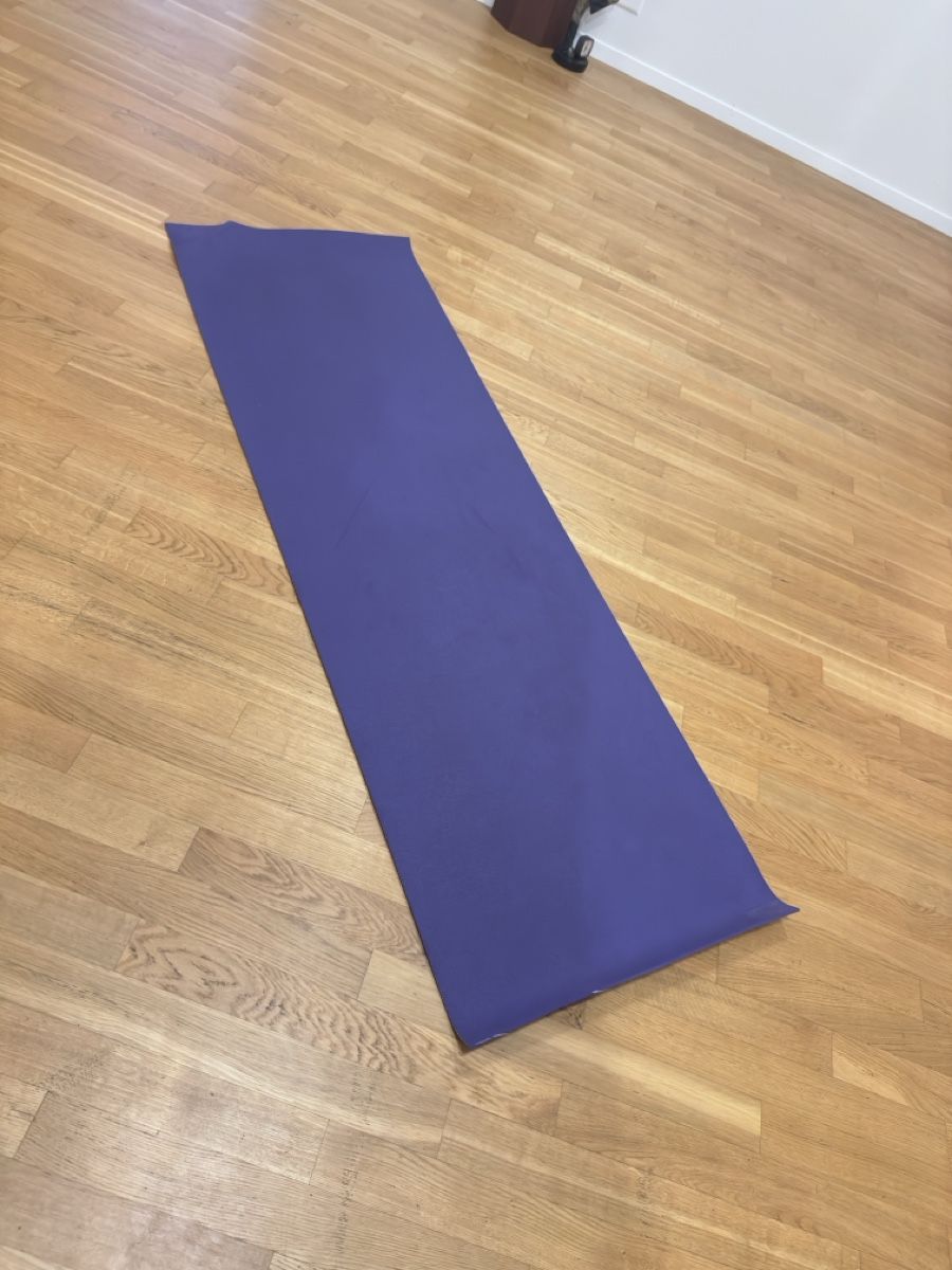 Bodenmatten: Yoga Matte Violett – Gebraucht aus Tann von TradingShopAK