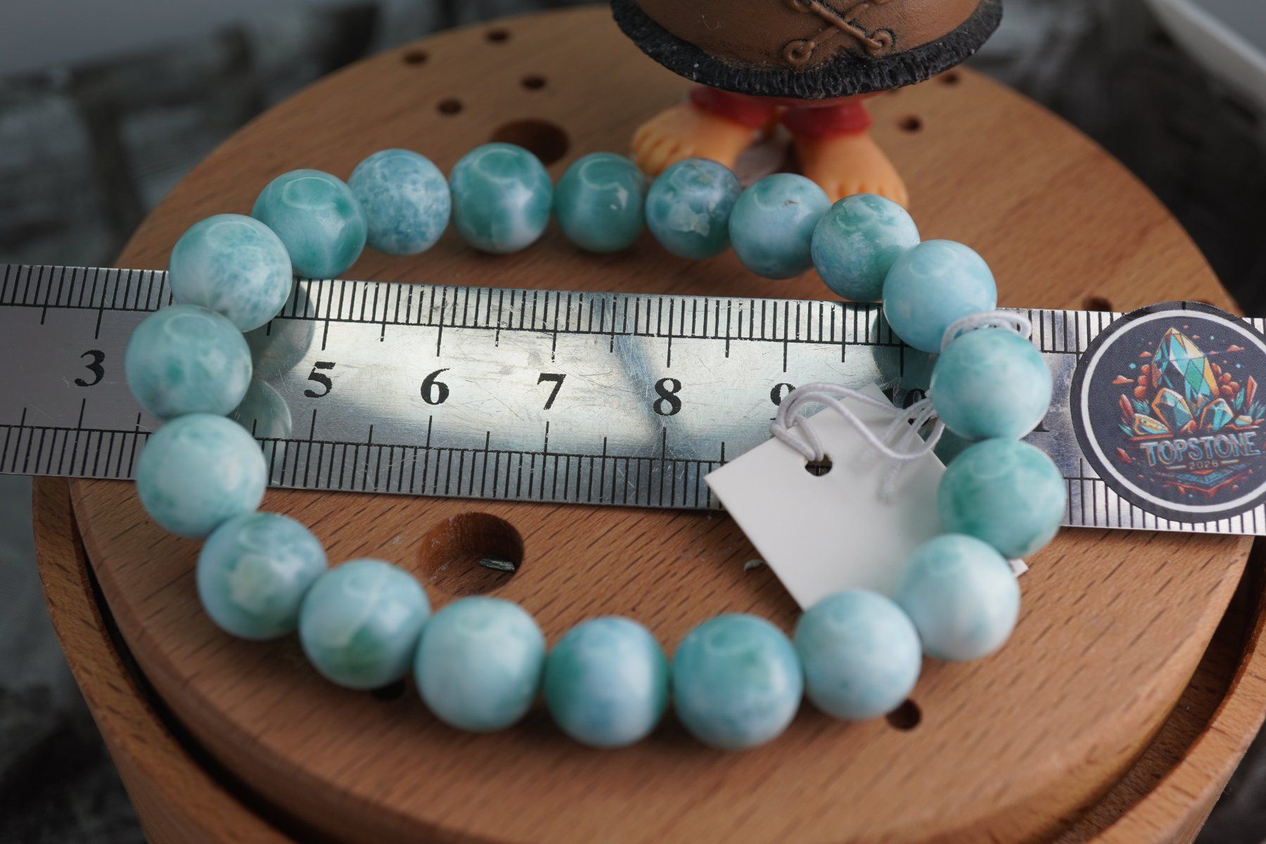 Minéraux & Lithothérapie: Larimar    Top   Armband Kugel 10mm Topstone – Neuf avec emballage d'origine à Eschenbach SG par topstone 5