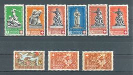 Pro Patria, 1940/1941, postfrisch**