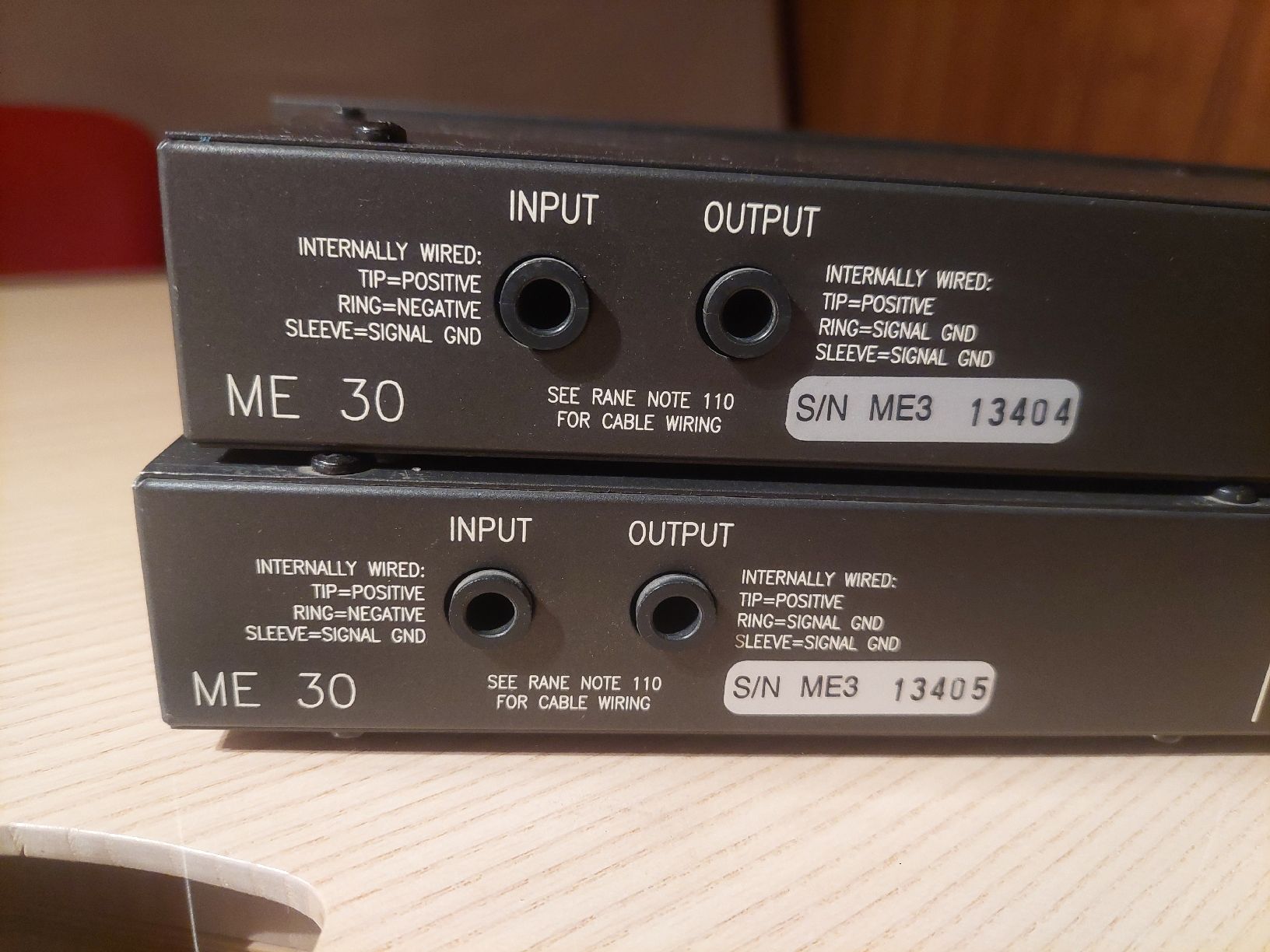 Rane Equalizer: 2x Rane ME 30 Graphic Equalizer Made In USA – Gebraucht aus Courtepin von Organikal 5
