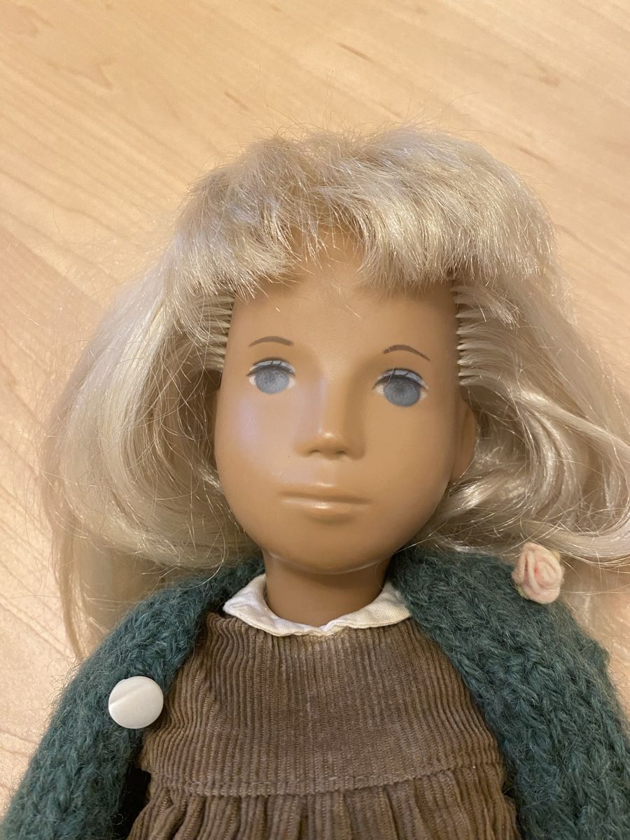 Sasha Morgenthaler Bambole: Sasha Mädchen 70er Jahre in Originalkleidchen – Usato da Winterthur venduto da Sunshineandrain 1