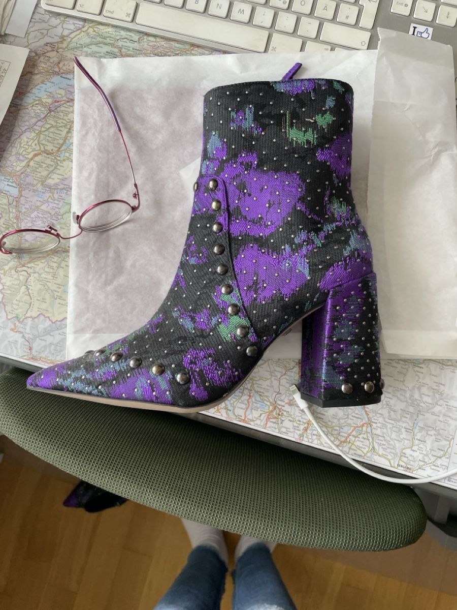 Topshop Scarpe da donna: TOPSHOP Stiefelette, bunt, NEU, Gr. 37 – Nuovo (secondo la descrizione) da Meilen venduto da delta-da-spica