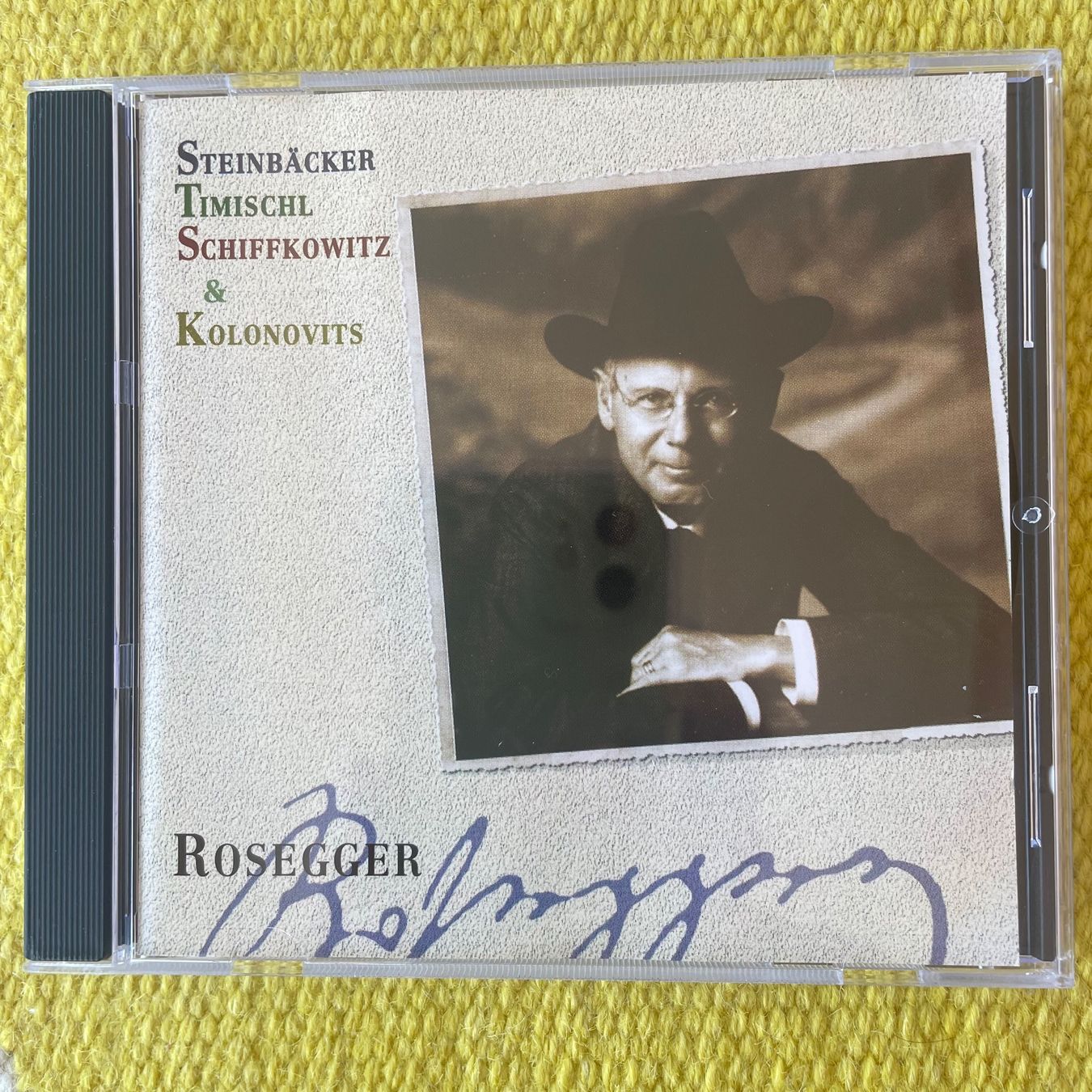 CD: STEINBÄCKER TIMISCHL SCHIFFKOWITZ KOLONOVITS-ROSEGGER – Usato da Rorschacherberg venduto da CD-Roli