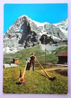 Kleine Scheidegg 2061 m, Alpornbläser mit Eiger