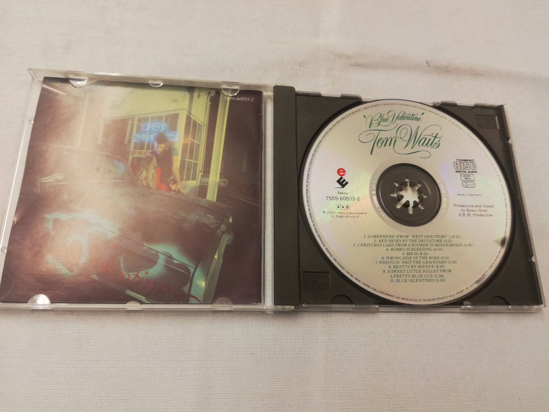 CDs: TOM WAITS - BLUE VALENTINE – Gebraucht aus Bern von Vinylsound.ch 2