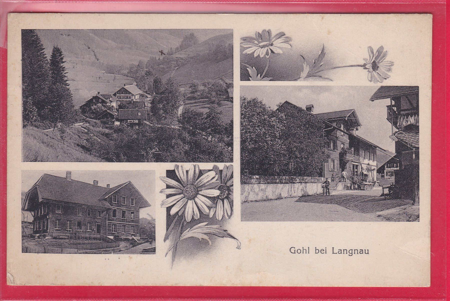 Cartoline postali: GOHL BEI LANGNAU, 22.7.1925 – Usato da Oberrieden venduto da Gebirgsstelze