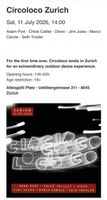 2x Circoloco Zurich 11.07.2026