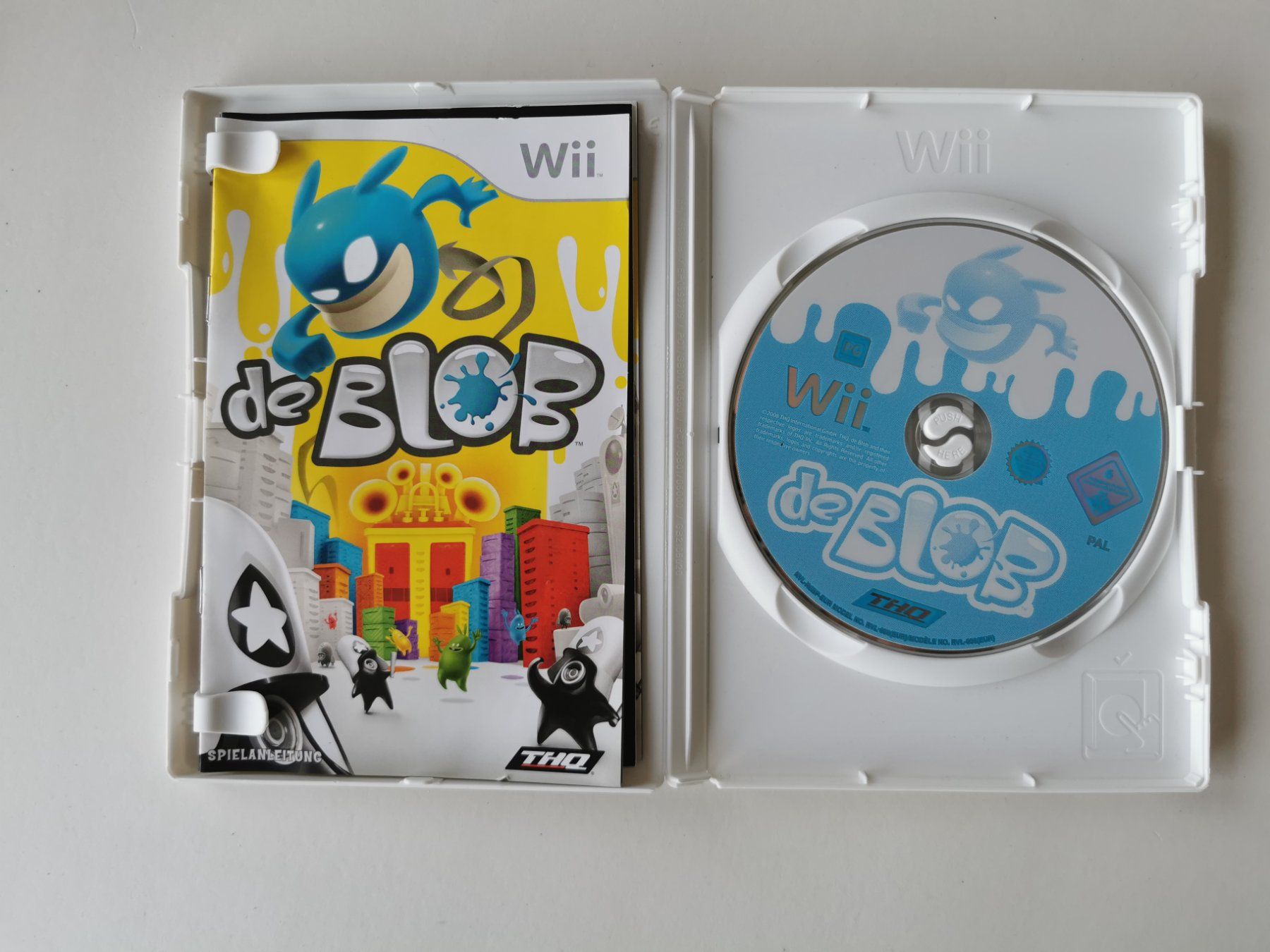 Nintendo Giochi: Wii - De Blob – Usato da Lenzburg venduto da eyworld 1