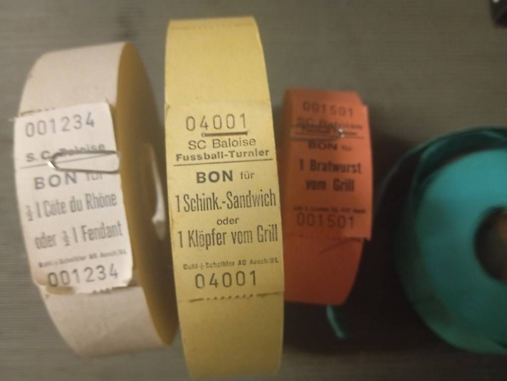 Dekobänder: 4 rollen Coupons Vintage – Gebraucht aus Basel von Petergunn 2