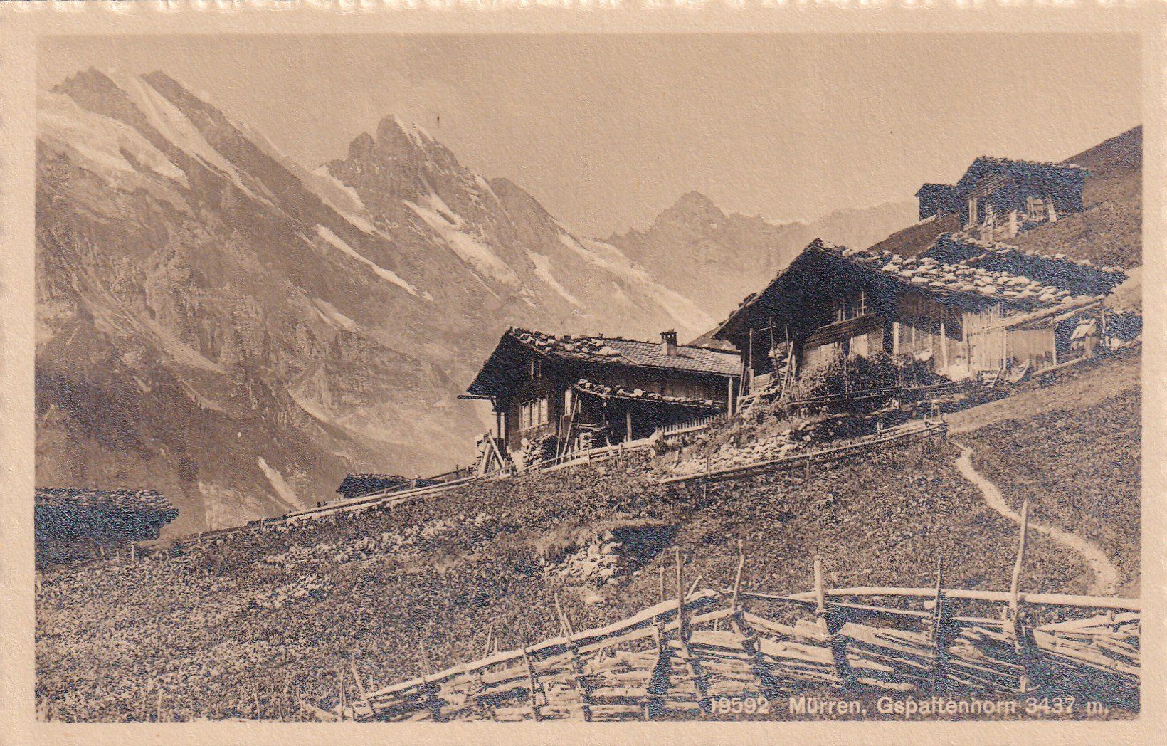Cartoline postali: Mürren Gspattenhorn – Usato da Cormoret venduto da Pascalll2001
