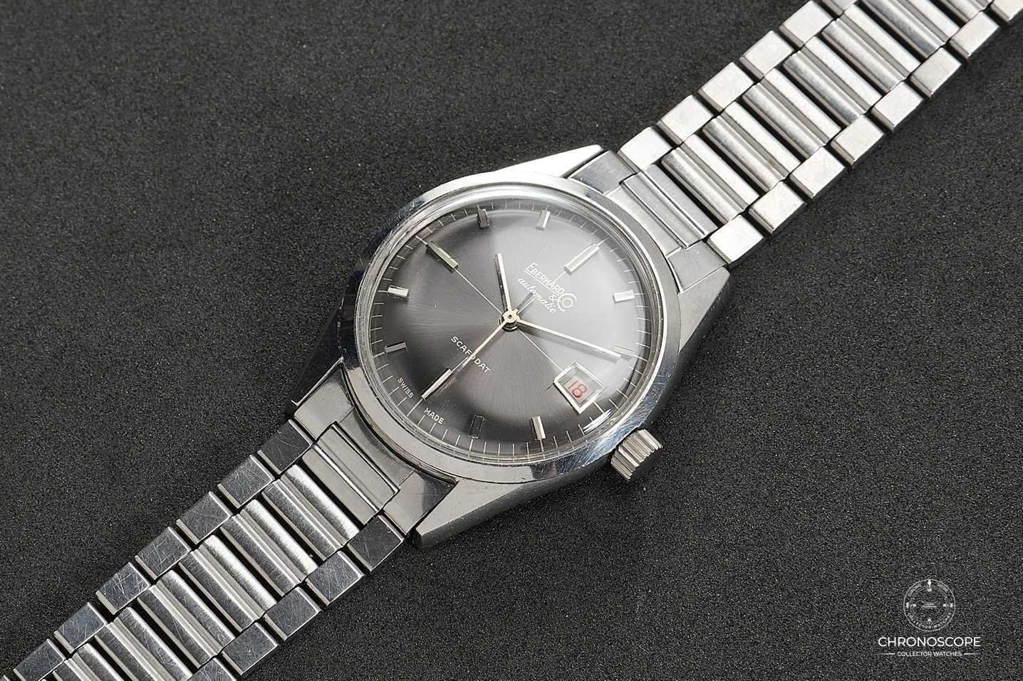 Orologi: Eberhard Scafodat With Original Bracelet, serviced – Usato da Luzern venduto da ChronoScope6004 3