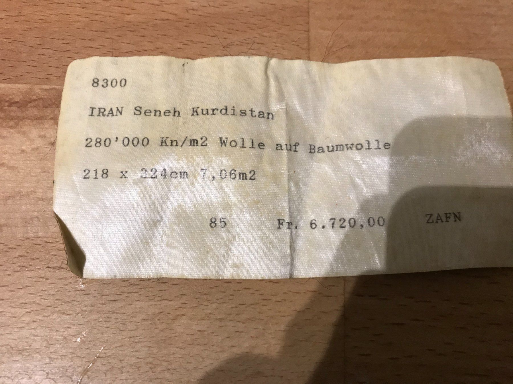 Tappeti: Teppich – Usato da Benken SG venduto da chr_gwc9 6