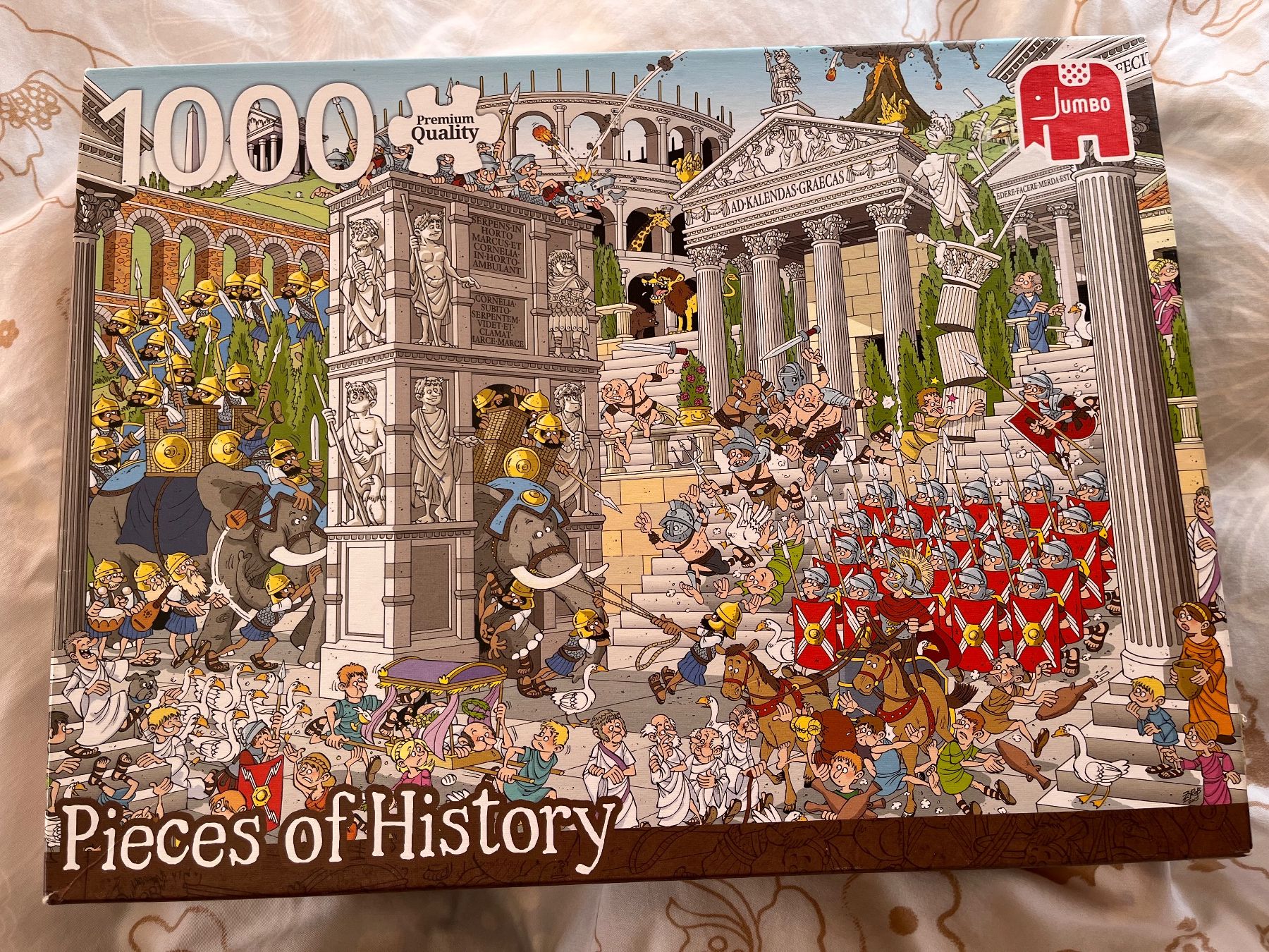Puzzles: Jumbo Puzzle Comic Historic – D'occasion à Eschenbach SG par Joey-Li