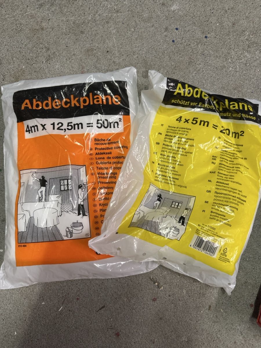 Transparents: tesa EASY COVER Abdeckplanen  17 m x 2,60m Neu – Neuf avec emballage d'origine à Krauchthal par Kiddy32 1