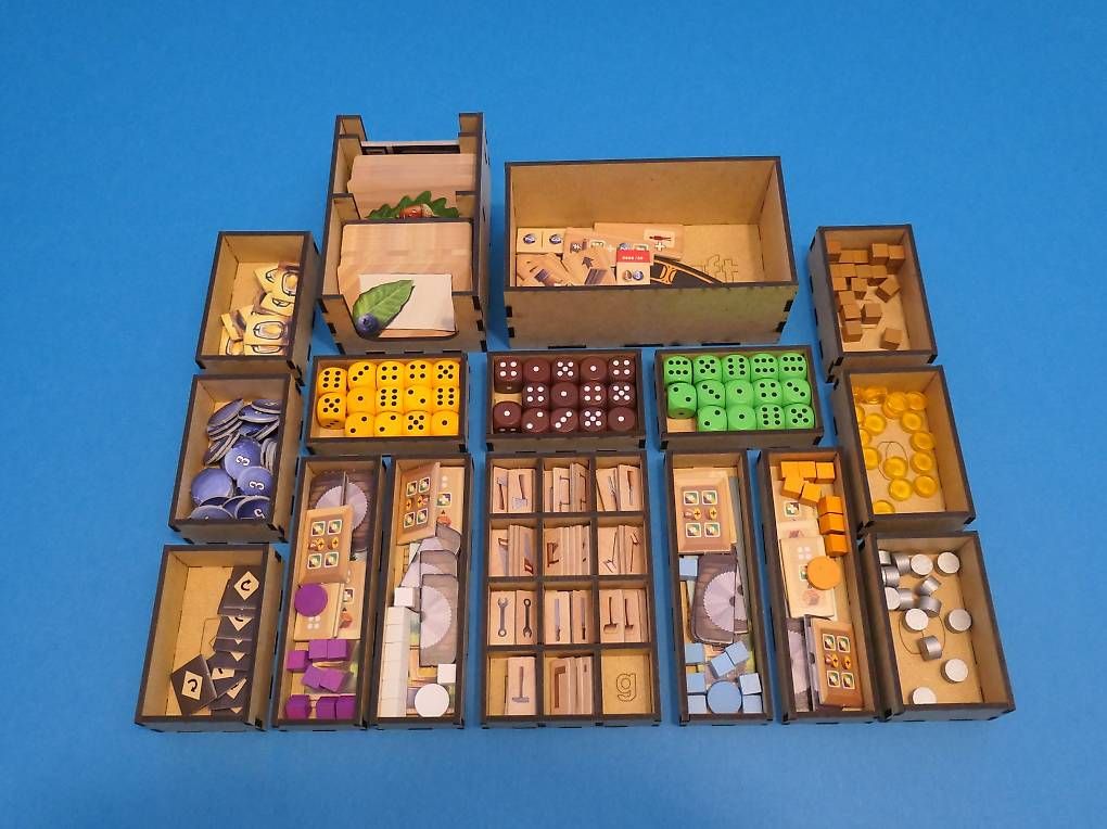 Spiele: Brettspiel Insert - Woodcraft – Neu und originalverpackt aus Brunnen von ronnyvorbrodt 1