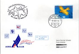 FLUGBELEG 100 JAHRE AERO-CLUB DER SCHWEIZ MOTORFLUG - ME40
