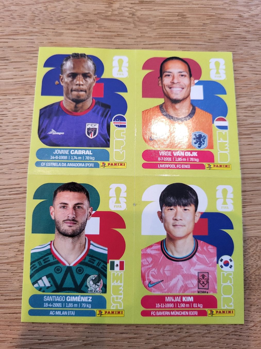 Panini Carte collezionabili: Panini Bilder 4 Stück – Nuovo (secondo la descrizione) da Sargans venduto da Macla4