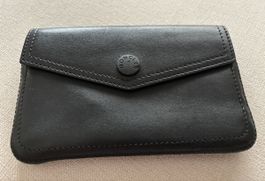 🖤Original MONCLER Clutch|Pochette|Tasche|Lamm Leder|Schwarz