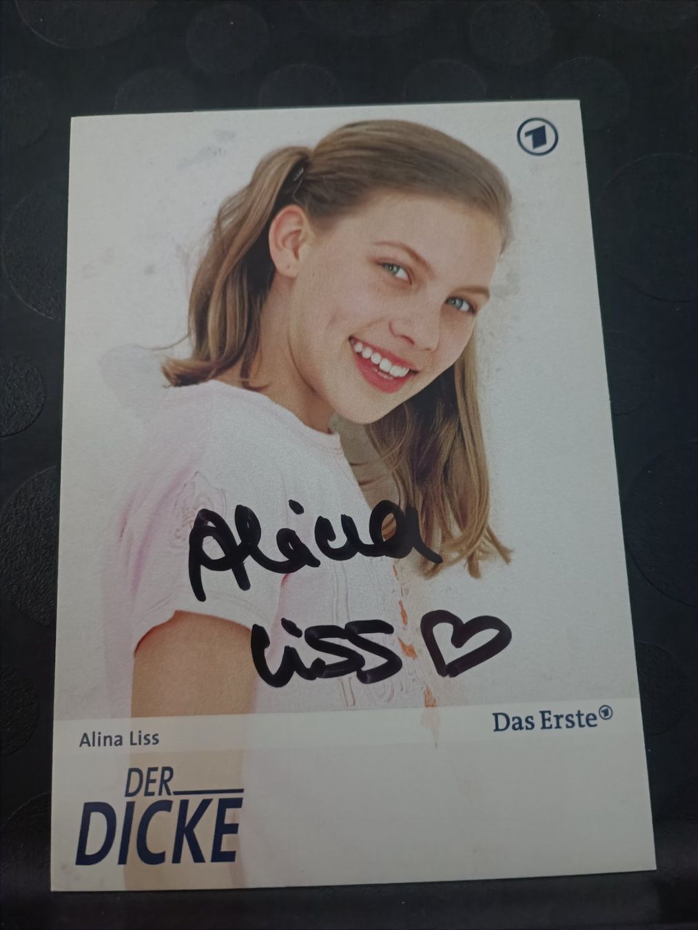 Autografi: Alina Liss - handsigniert – Usato da Menziken venduto da Artographs