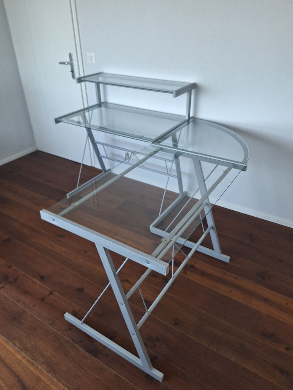 Scrivanie: Schreibtisch aus Glas – Usato da Künten venduto da Luca99