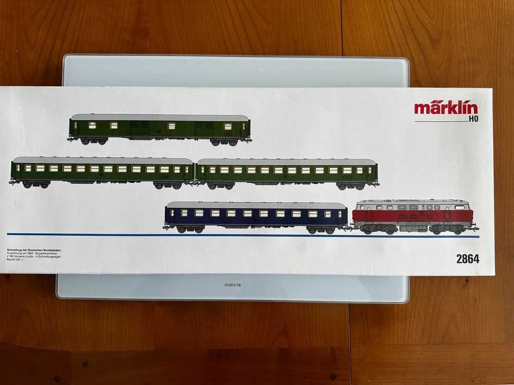 Märklin H0 Art. 2864 SCHNELLZUG DB - OVP (Neu (gemäss Beschreibung)) in ...