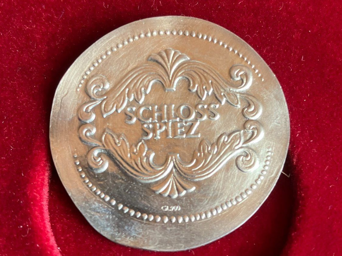 Medaillen: Silber Medaille Schloss Spiez – Gebraucht aus Benken SG von Epsm 1