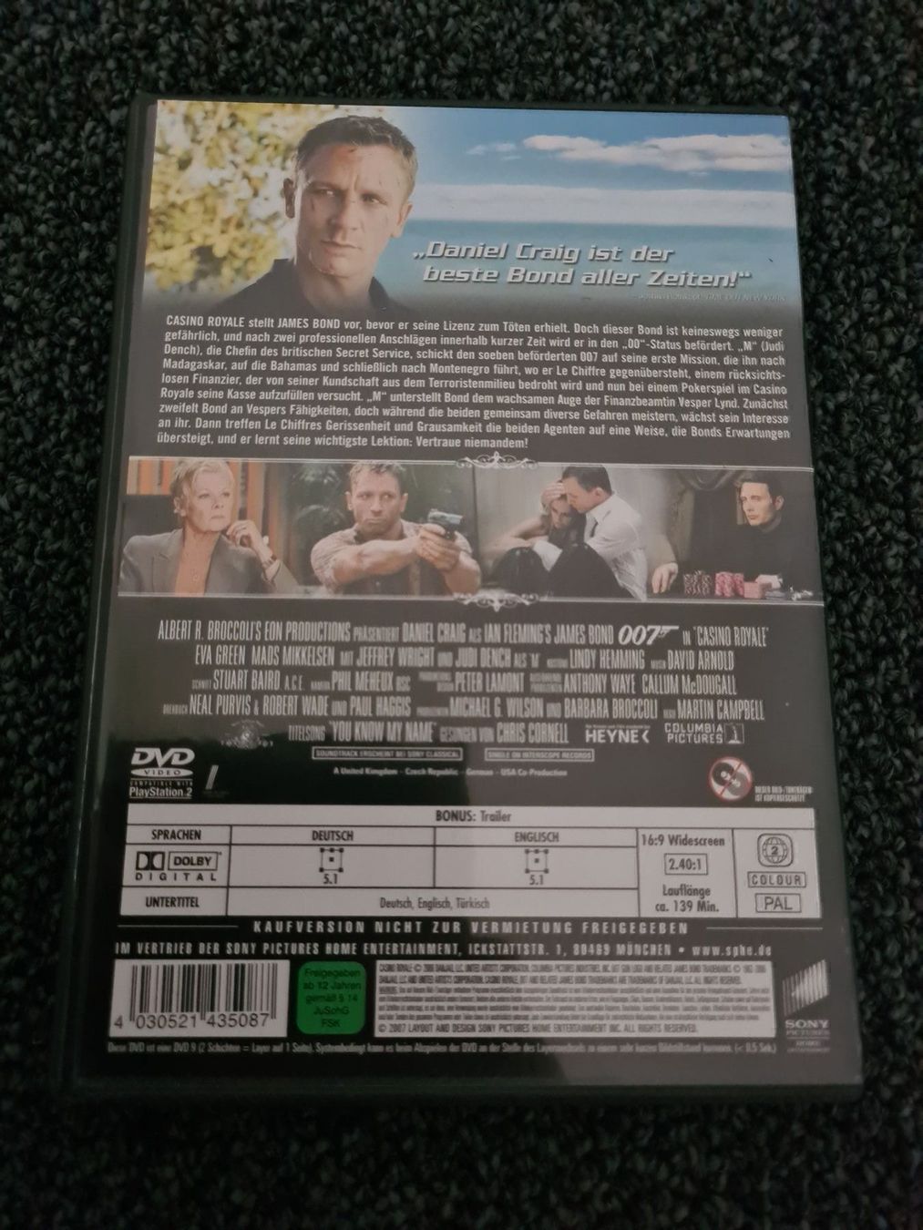 Alle DVDs: CASINO ROYALE 007(8799) – Gebraucht aus Ruswil von M71 1