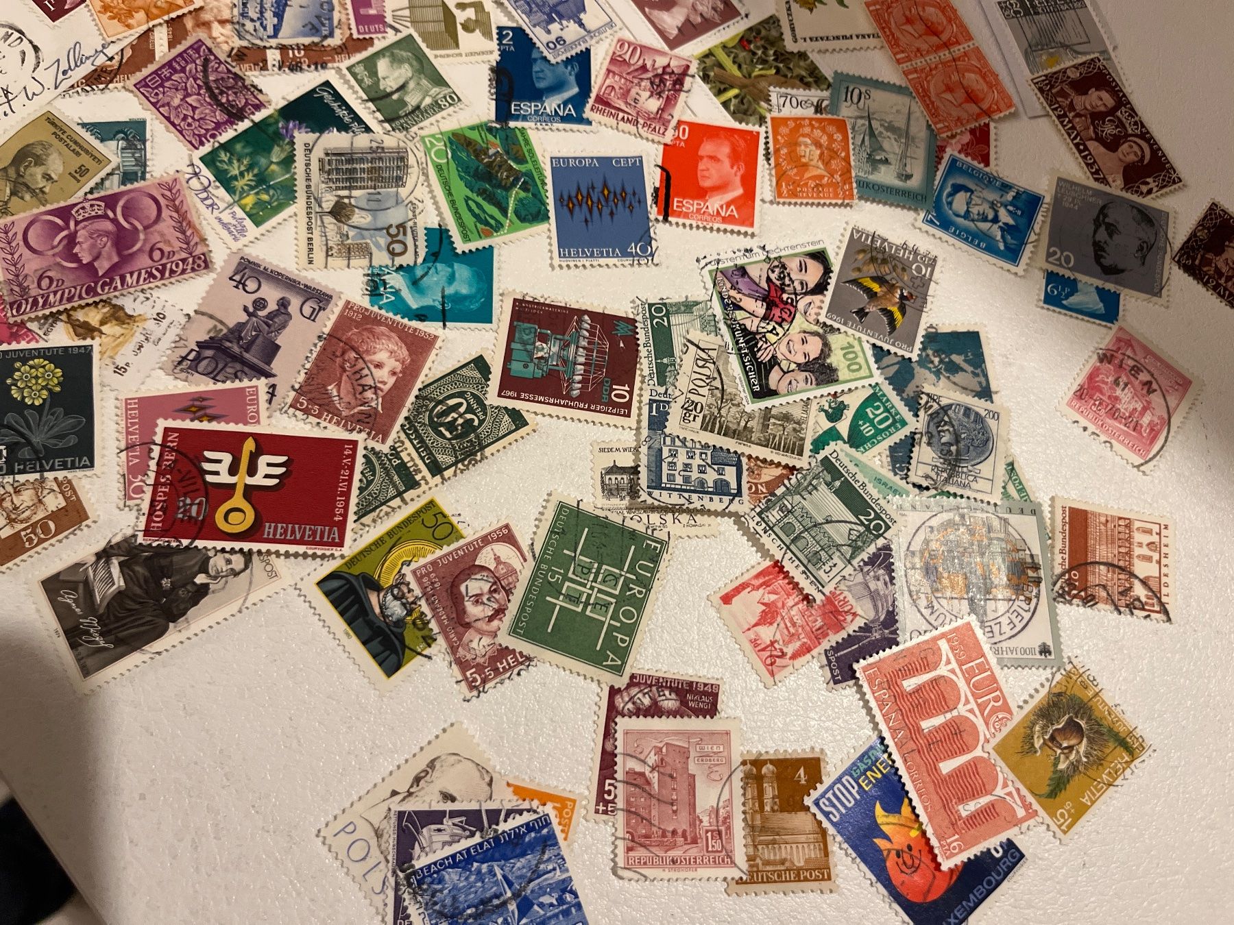 Alle Briefmarken: Lot 22: Lot mit Mix Briefmarke – Gebraucht aus Chiasso von AzenYa 3