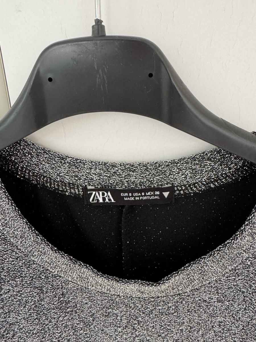 Zara Kleider: Damen Kleid, silber, Grösse S, zara – Gebraucht aus Emmenbrücke von Florentina27 1