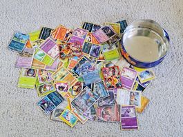 Pokemonkarten und hüllen