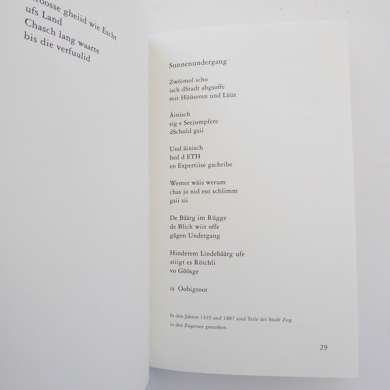 Libri: De Wind hed gcheert - Gedichte von Max Huwyler – Usato da Basel venduto da Kunterbunt12 2